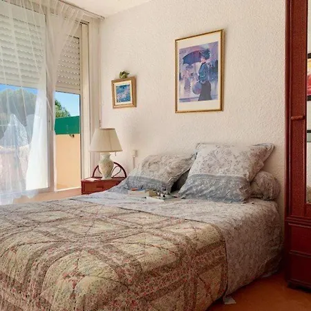 Apartment T3 Mezzanine 6 Pers, Piscine, Parking, Jardin Calme, Proche Et Commerces - Fr-1-607-106 Agde