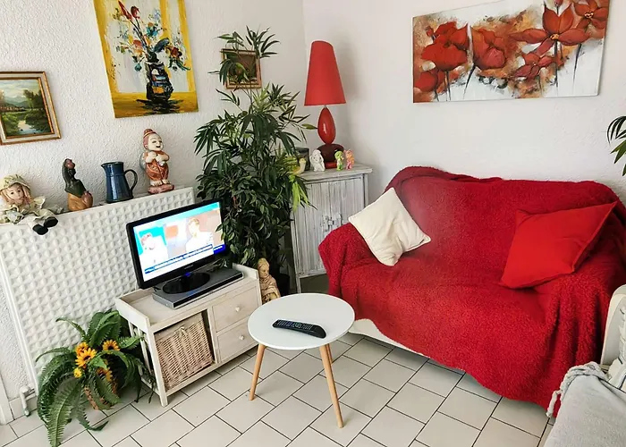 T3 Spacieux, 6 Pers., Jardin Et Parking, Quartier Calme - Fr-1-607-106 Appartamento Agde